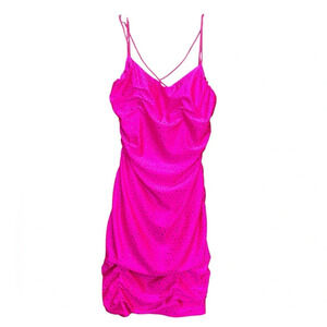 Sherri Hill Pink Sparkle Short Prom Dress Size 2